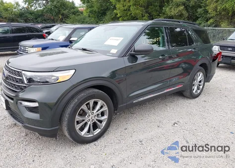 2022 Ford Explorer Xlt из США, поврежденный, VIN 1FMSK8DH5NGA09062